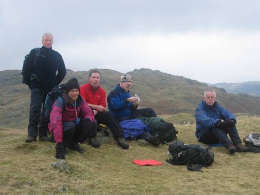 16_02-1.jpg - Final view from Silver Howe before the descent to Grasmere. Its obviously warmer - the hats have come off!
